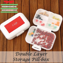 Double Layer Storage Pill-box